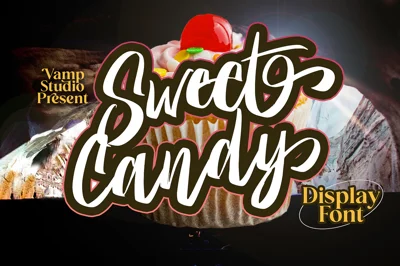 Sweet Candy Signature Script Font