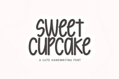 Sweet Cupcake | Cute Font