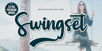 Swingset Font
