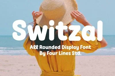 Switzal - Rounded Display Font