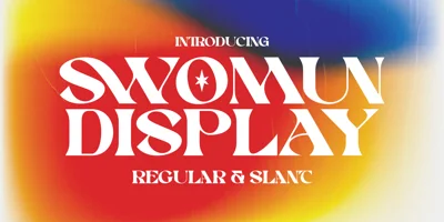 Swomun Serif Font