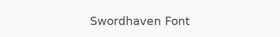 Swordhaven Font