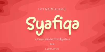 Syafiqa Font
