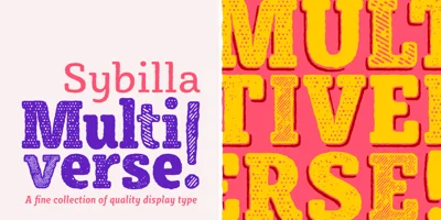 Sybilla Multiverse Font