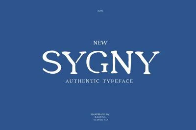 Sygny Serif Typeface