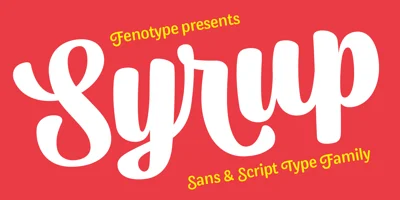 Syrup Font