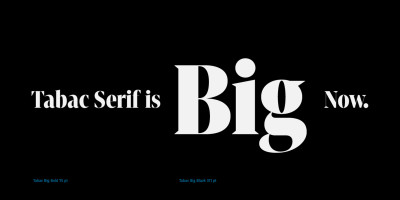 Tabac Big Font