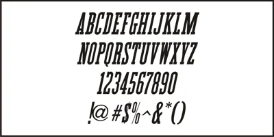 Tabloid News Font