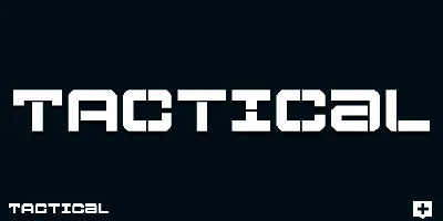 Tactical Font