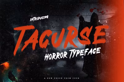Tacurse - Horror Font Free Download