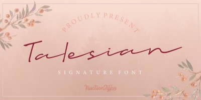 Talesian Font