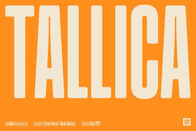 Tallica - Variable Typeface Font