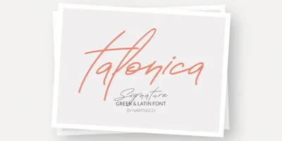Talonica Font