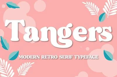 Tangers | Modern Serif Typeface