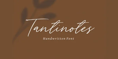 Tantinotes Font