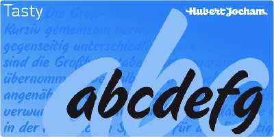Tasty Font