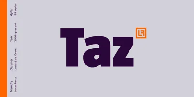 Taz Font