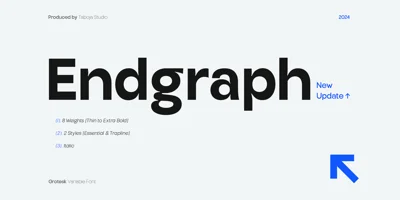 TBJ Endgraph Essential & Trapline Font
