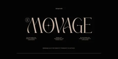 TBJ Movage Serif Display Font