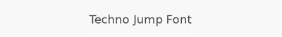 Techno Jump Font