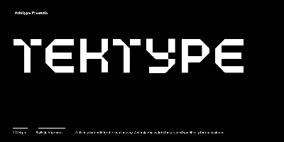 Tektype Font