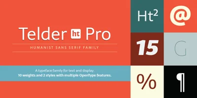 Telder HT Pro Font