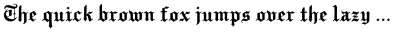 Temporal Font