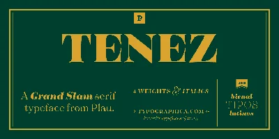 Tenez Font