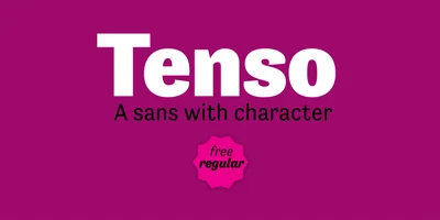 Tenso Font