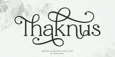 Thaknus Font