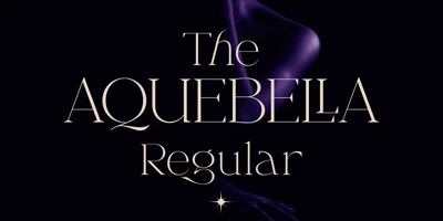 The Aquebella Font