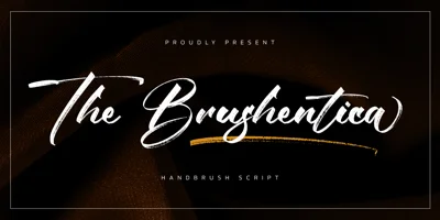 The Brushentica Font