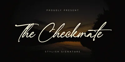 The Checkmate Font