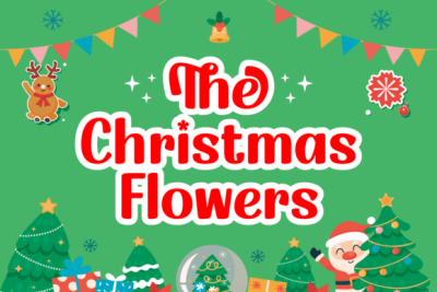 The Christmas Flowers Font