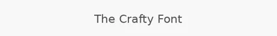 The Crafty Font