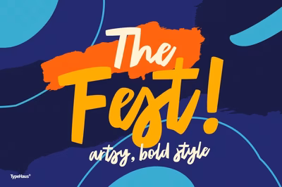 The Fest - Bold Artsy Fonts Free Download