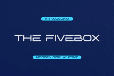 The Fivebox Font