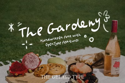 The Gardeny Handwritten Font Free Download