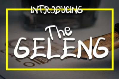 The Geleng Font