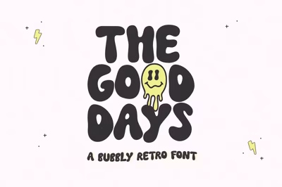 The Good Days | Retro Font Free Download
