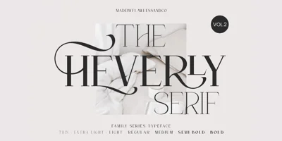 The Heverly Font