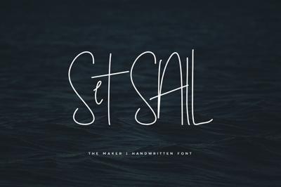 The Maker | Handwritten Font Free Download