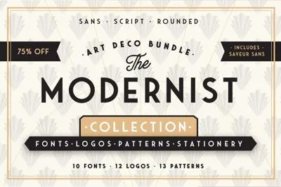 The Modernist Collection Font