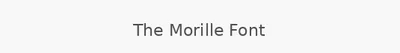 The Morille Font