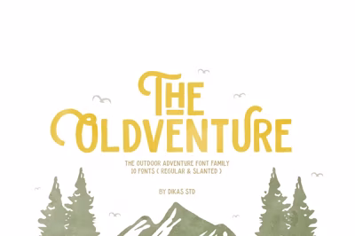 The Oldventure - 10 Fonts Free Download