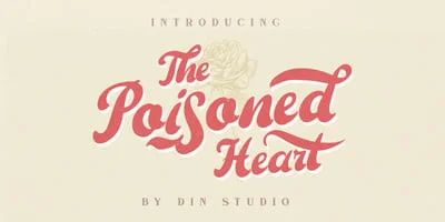 The Poisoned Heart Font