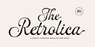 The Retrolica Font