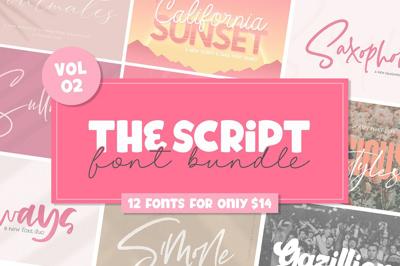 The Script Font Bundle - Vol 02 Free Download
