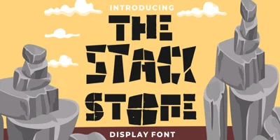 The Stack Stone Font