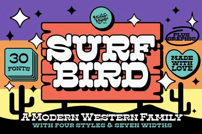 The Surfbird • SALE Font